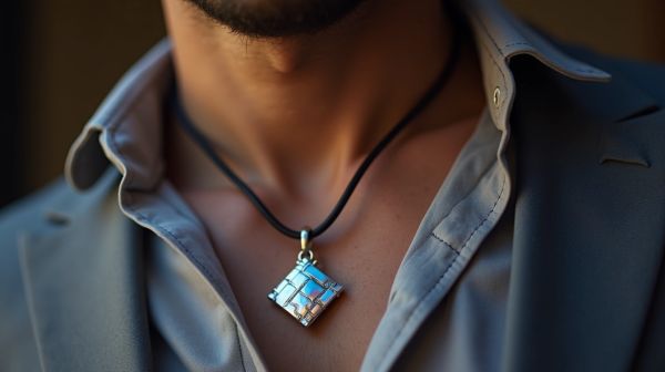 Maximiser votre style avec des pendentifs pour homme uniques